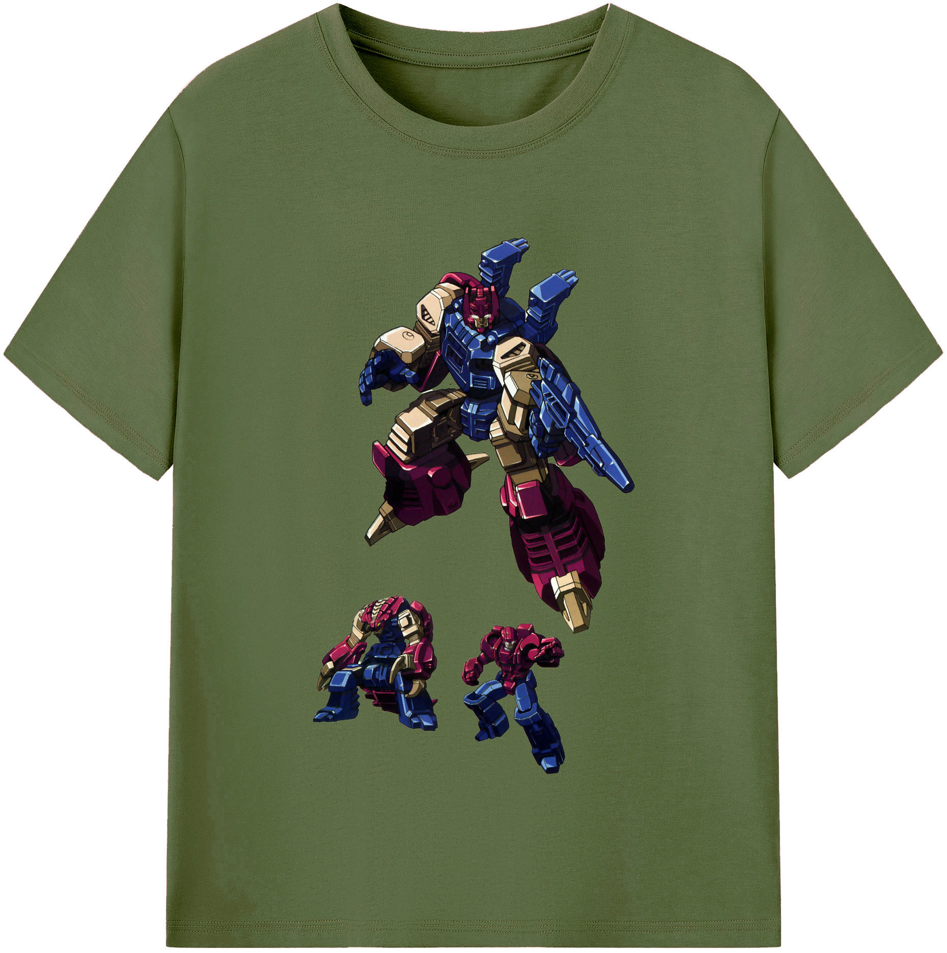 （画像用）  綿100％半袖Tシャツ（フロントプリント）